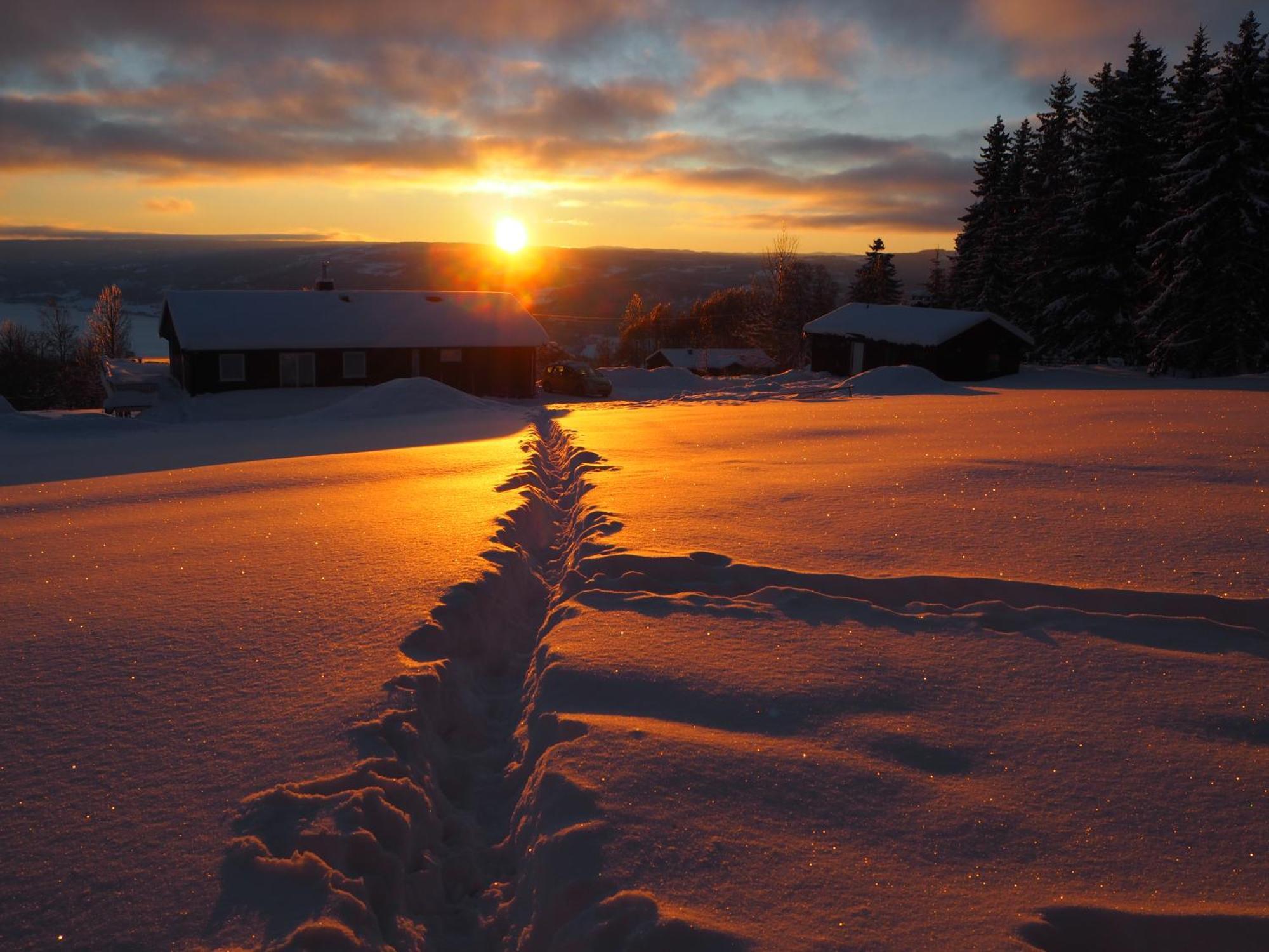 Cabin With Great View Close To Town And Ski Area Lillehammer Exterior foto